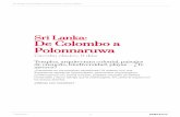 Sri Lanka: De Colombo a Polonnaruwa