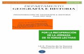 GEOGRAFÍA E HISTORIA - IES Puerta de la Serena