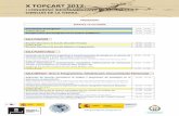 X TOPCART 2012. - COIGT