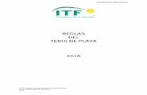 REGLAS DEL TENIS DE PLAYA 2016 - approba.net