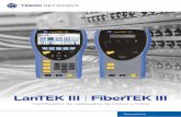 LanTEK III FiberTEK III - ADC Distribución
