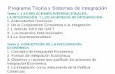Tema 1. LAS RELACIONES INTERNACIONALES, LA INTEGRACIÓN Y ...