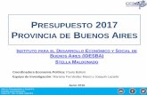 PRESUPUESTO 2017 PROVINCIA DE BUENOS AIRES