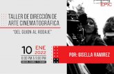 TALLER DE DIRECCIÓN DE ARTE CINEMATOGRÁFICA