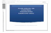 PLAN ANUAL DE CONTROL FINANCIERO 2021 - Transparencia