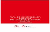 PLAN DE CONTINGENCIA COVID-19 DEL COLEGIO SUIZO DE …