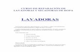 CURSO DE REPARACIÓN DE LAVADORAS Y SECADORAS DE ROPA