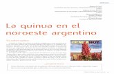 H Daniel Bertero Facultad de Agronomía, UBA La quinua en ...