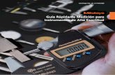 Guía Rápida de Medición para Instrumentos de Alta Exactitud