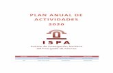 Plan anual de actividades ISPA 2020