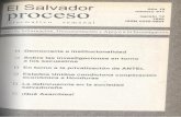 El Salvador proceso semanal informativo Año 19 número 817 ...