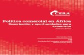 Política comercial en África - CERA