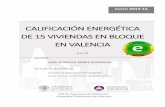 CALIFICACIÓN ENERGÉTICA DE EDIFICIO DE 15 VIVIENDAS ...
