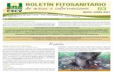 BOLETÍN FITOSANITARIO de avisos e informaciones 03