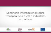 Seminario internacional sobre transparencia fiscal e ...