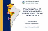 SITUACIÓN ACTUAL DE PANDEMIA COVID-19 A NIVEL MUNDIAL …