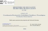 MINISTERIO DE EDUCACIÓN SECRETARÍA DE EDUCACIÓN U.T.P. …