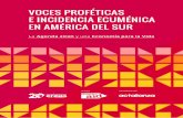“Voces Proféticas e Incidencia Ecuménica en América del Sur,