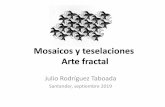 Mosaicos y teselaciones Arte fractal