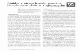 Lípidos y aterosclerosis: aspectos bioquímicos, clínicos y ...