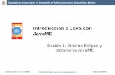 Introducción a Java con JavaME