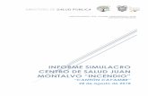 INFORME SIMULACRO CENTRO DE SALUD JUAN