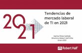 Tendencias de mercado laboral de TI en 2021