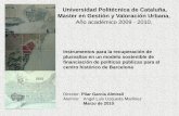 Universidad Politécnica de Cataluña, Master en Gestión y ...
