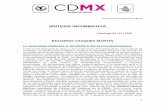 SÍNTESIS INFORMATIVA - cultura.cdmx.gob.mx