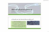 Bioinformática - fbioyf.unr.edu.ar