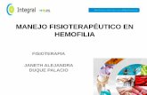 MANEJO FISIOTERAPÉUTICO EN HEMOFILIA