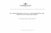 EL FENÓMENO DE LA INVERSIÓN DE IMPACTO EN ESPAÑA