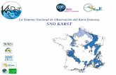 La Sistema Nacional de Observación del Karst francesa SNO ...