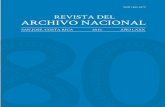 REVISTA DEL ARCHIVO NACIONAL