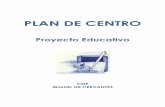 Proyecto Educativo - Colegio CEIP Miguel De Cervantes
