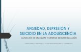 ANSIEDAD, DEPRESIÓN Y SUICIDIO EN ... - Comunidad de Madrid