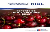REPORTE DE NOTIFICACIONES - 2018