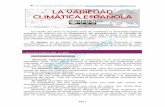 LA VARIEDAD CLIMÁTICA ESPAÑOLA