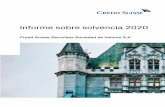 Informe sobre solvencia 2020 - Credit Suisse