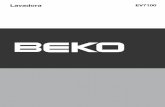 Lavadora EV7100 - Beko