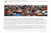 La migración forzada de Venezuela
