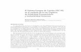 El Sistema Europeo de Cuentas (SEC 95) en el contexto de ...