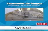 ESPESADOR DE FANGOS - hidrometalica.com