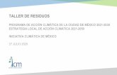 TALLER DE RESIDUOS - Secretaría del Medio Ambiente