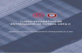 CURSO FEDERATIVO DE ENTRENADOR DE FUTBOL UEFA C