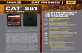 DESCUBRA MÁS CON EL CAT S61 - Lince Comercial