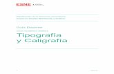 Curso Académico 2020/21 Tipografía y Caligrafía
