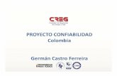 PROYECTO CONFIABILIDAD Colombia GermánCastro Ferreira