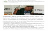 México: Elección desfavorable para AMLO y la Cuarta-T