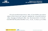 Procedimiento de Certificación del Personal que aplica ...